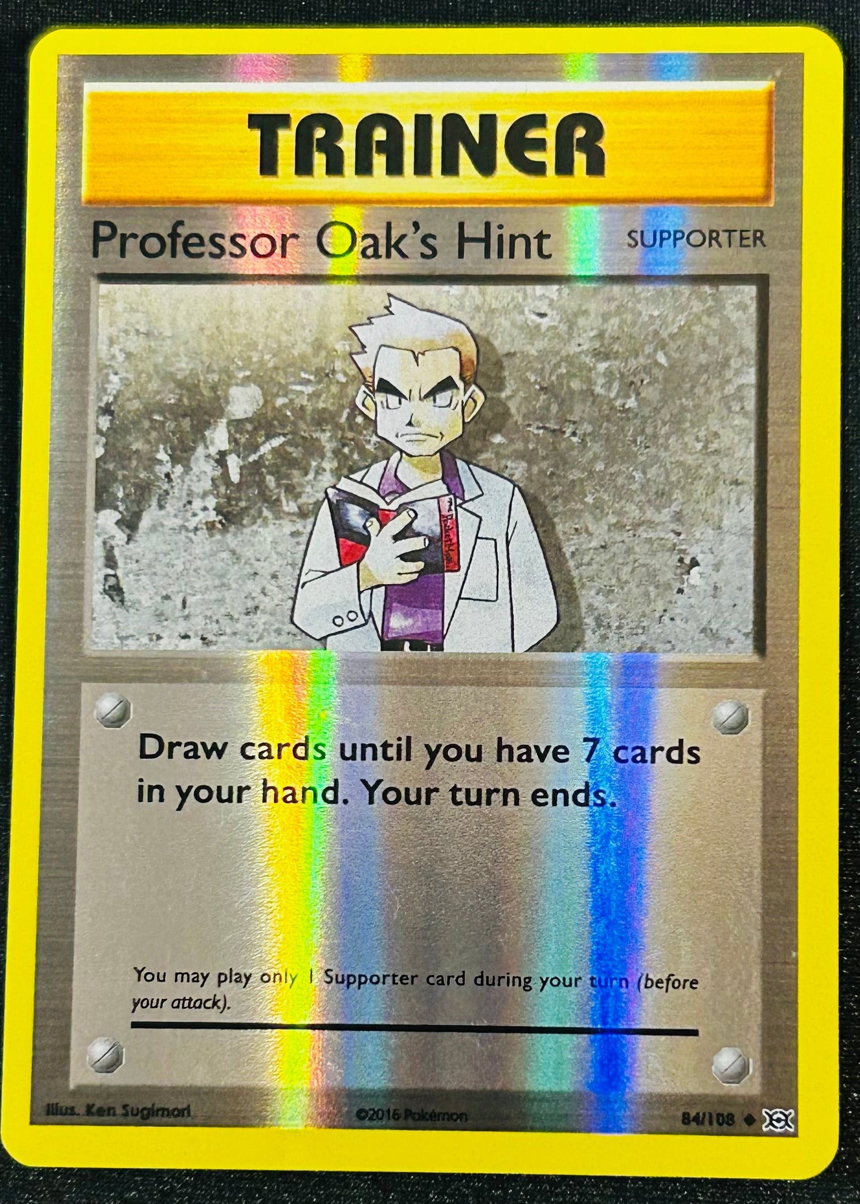 Professor Oak’s Hint 84 XY Evolutions