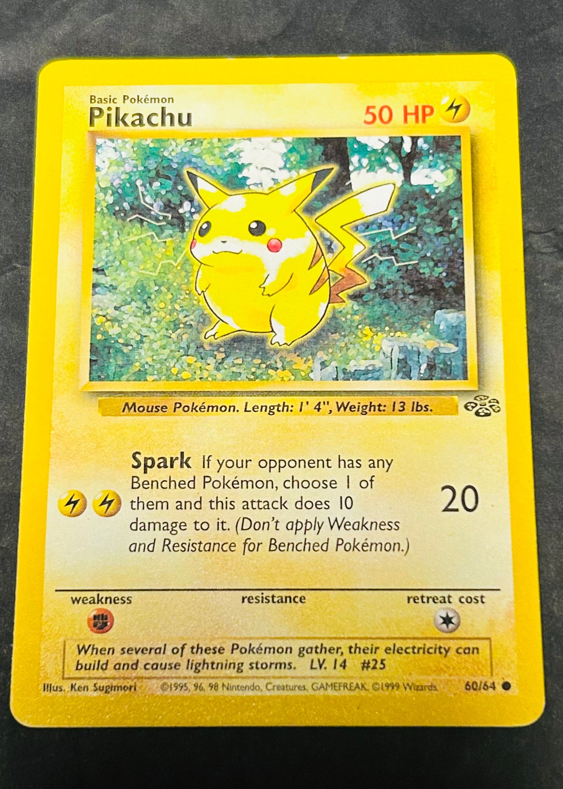 Pikachu 60 Jungle Vintage