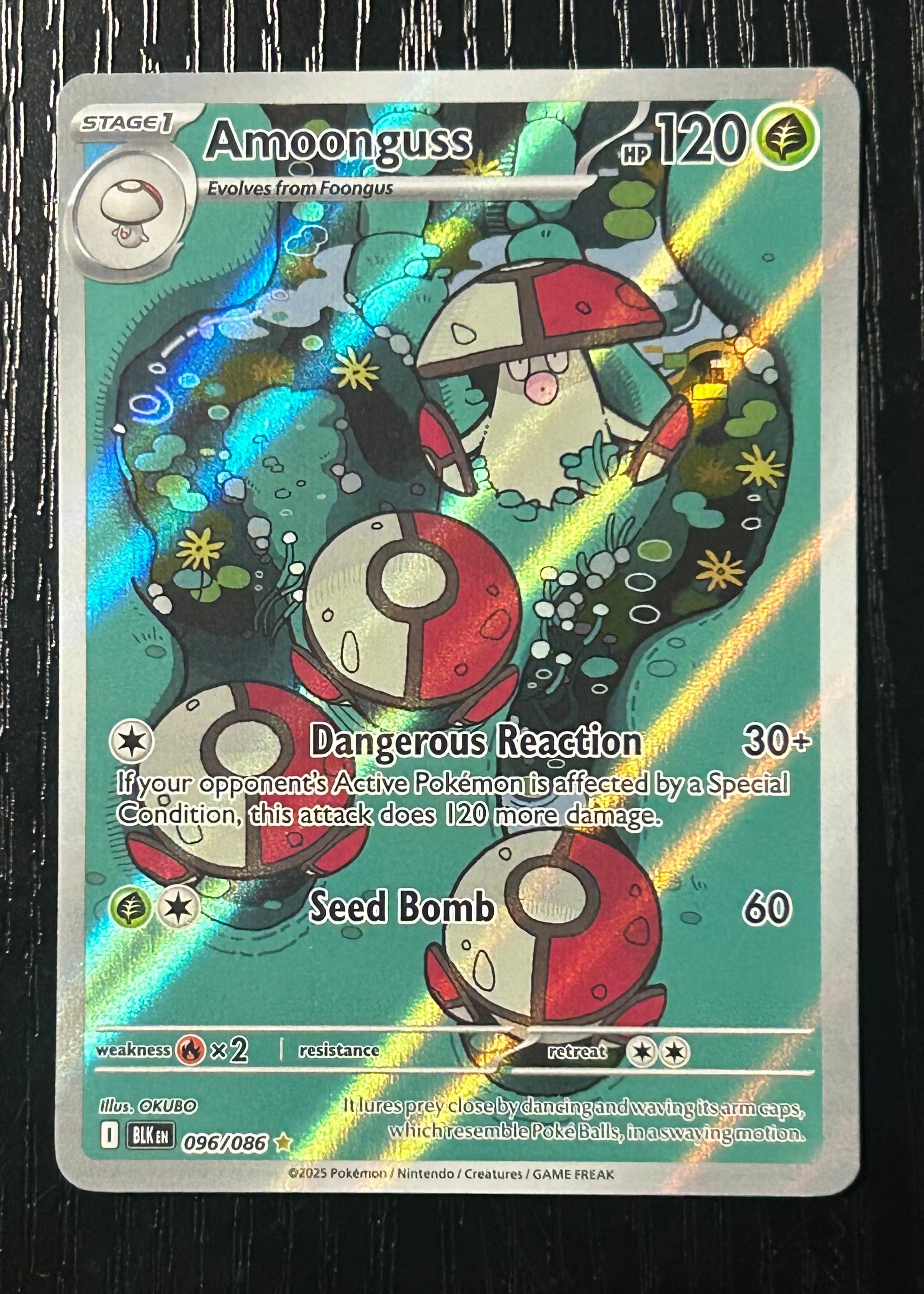 Amoonguss 096 IR Black Bolt