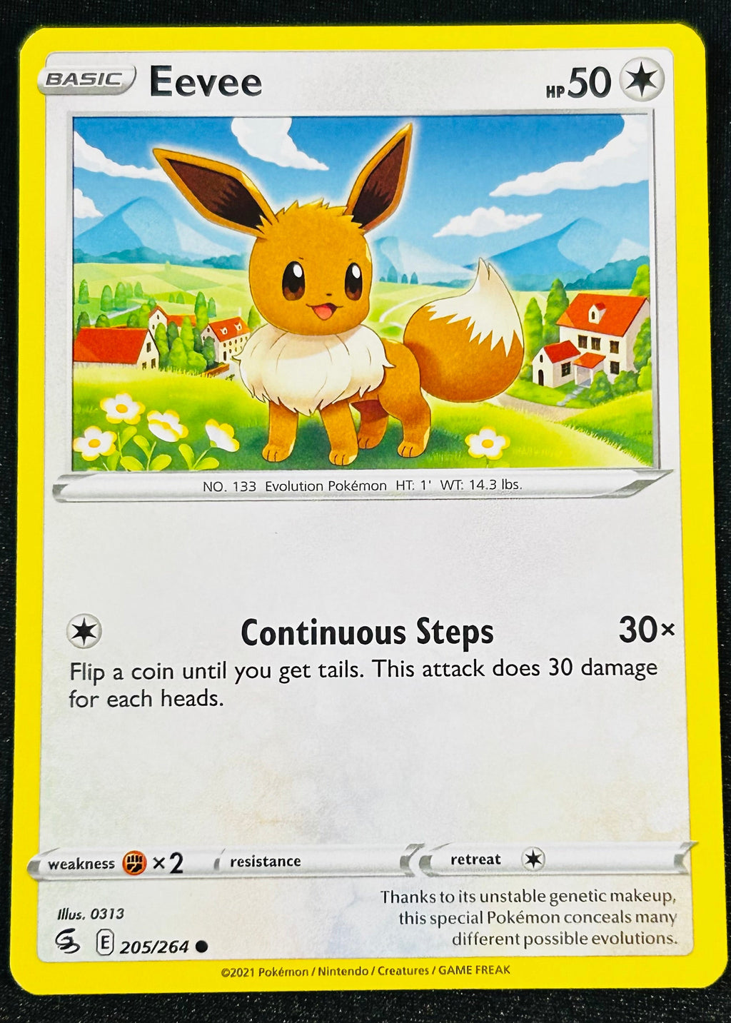 Eevee 205 Fusion Strike