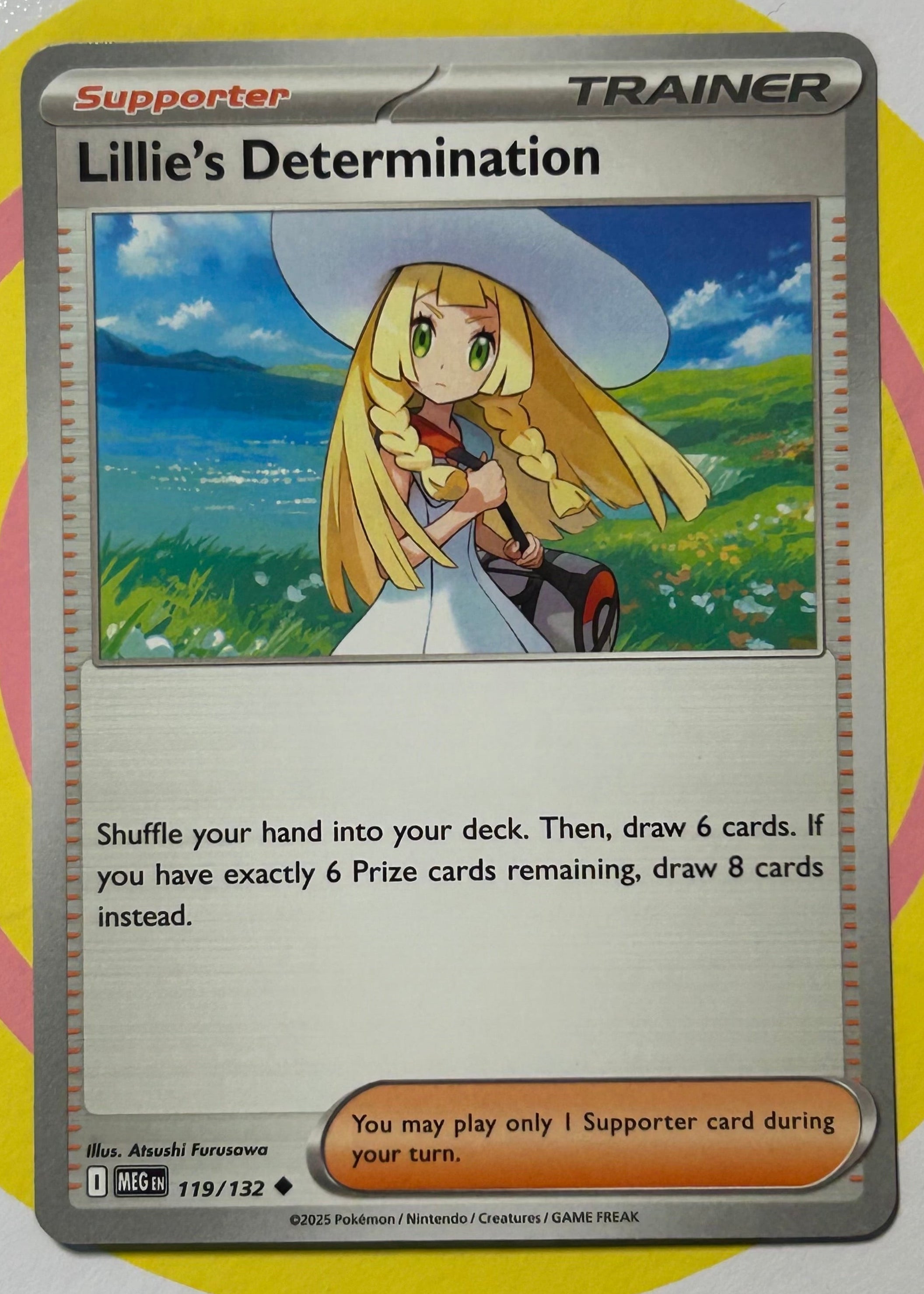 Lillie’s Determination [Reverse Holo] ME01