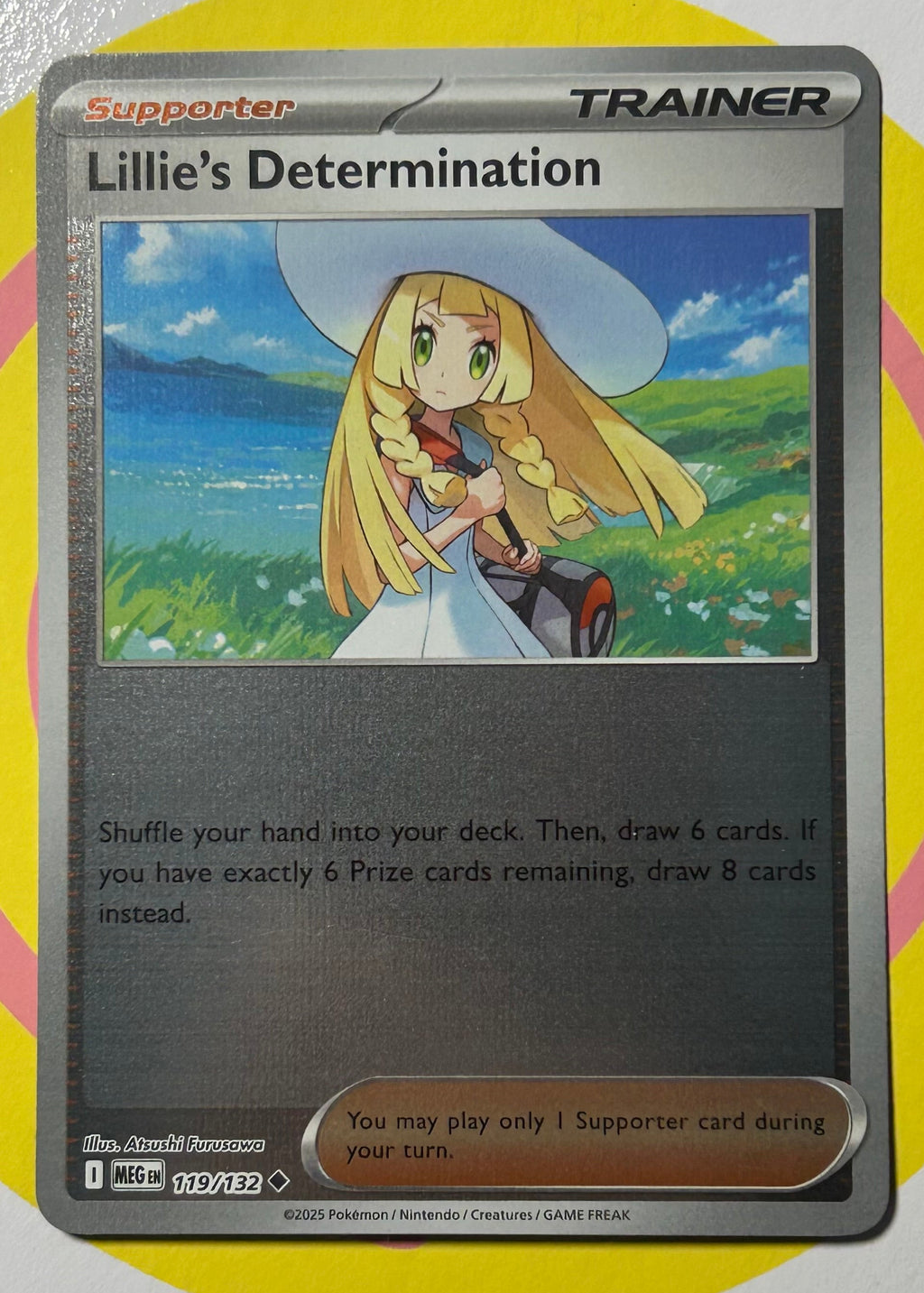 Lillie’s Determination [Reverse Holo] ME01