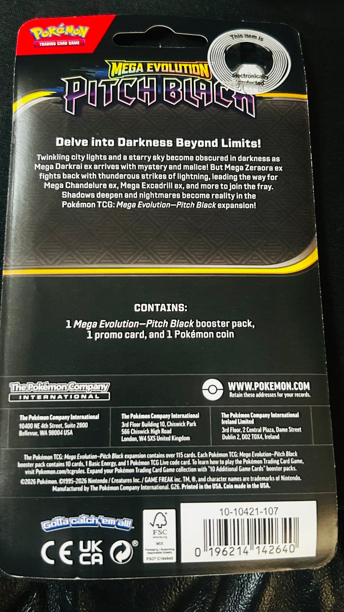 Pitch Black Blister Pack