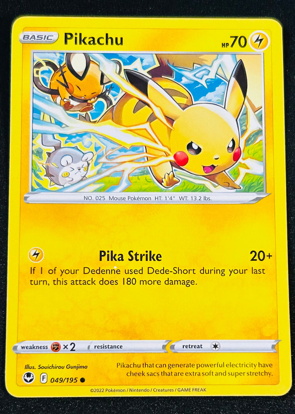 Pikachu 49 Silver Tempest