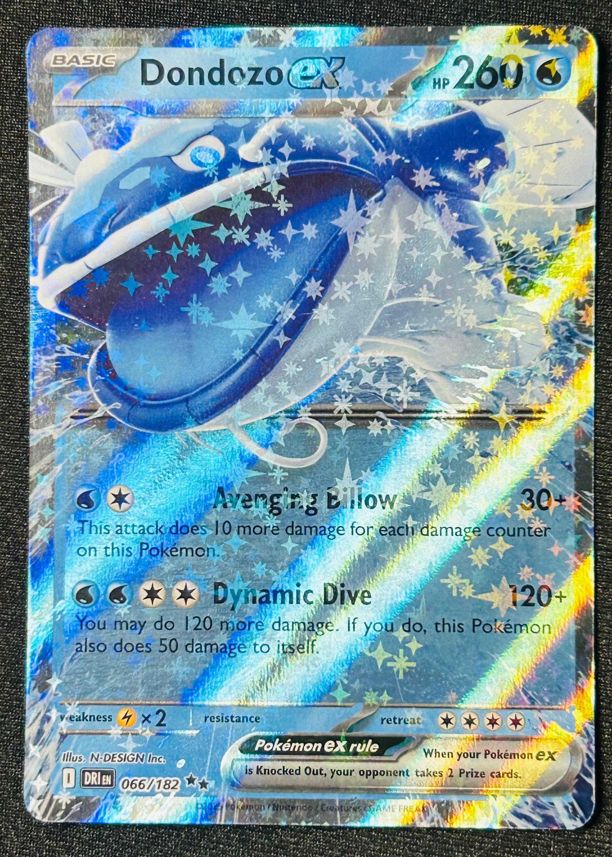 Dondozo ex 066 Destined Rivals