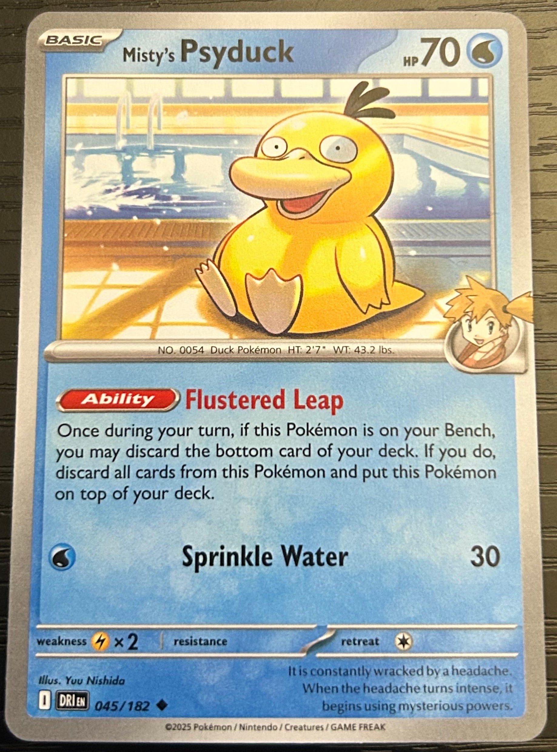 Misty's Psyduck Destined Rivals