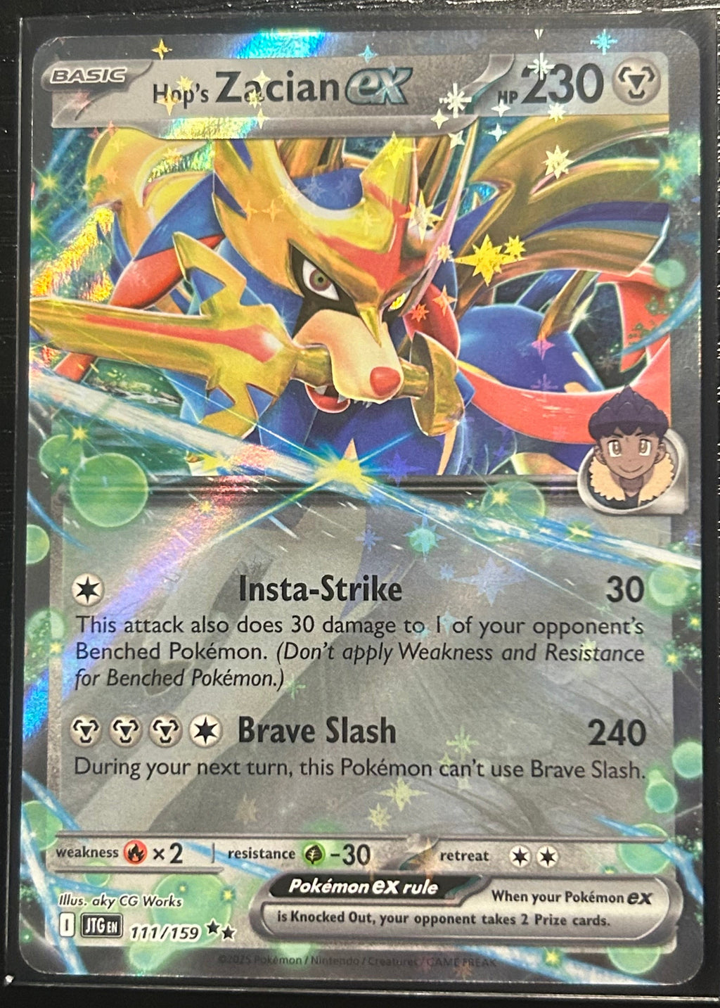 Hop’s Zacian ex 111 Journey Together