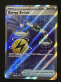 Energy Switch 107 Holo Trainer Item Secret Rare Pitch Black front