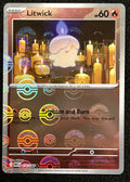 Litwick 016 Poké Ball Pattern White Flare front