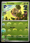 Sewaddle 001 Poké Ball Pattern White Flare front
