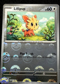 Lillipup 074 Poké Ball Pattern White Flare front