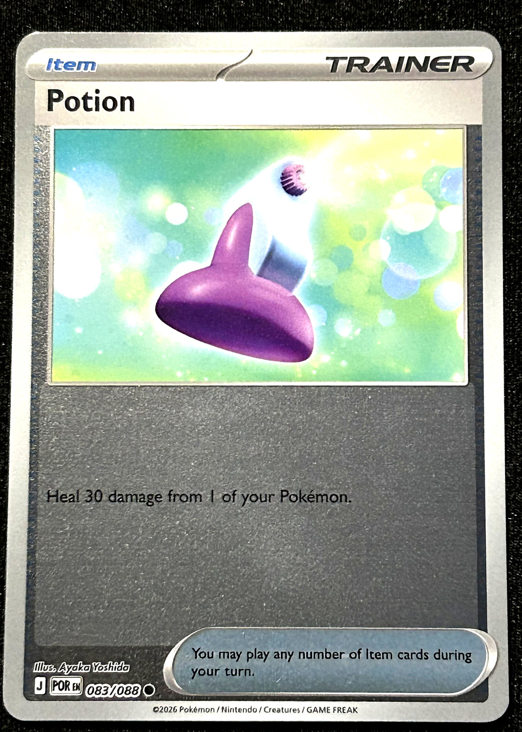 Potion 083 Reverse Holo Perfect Order front
