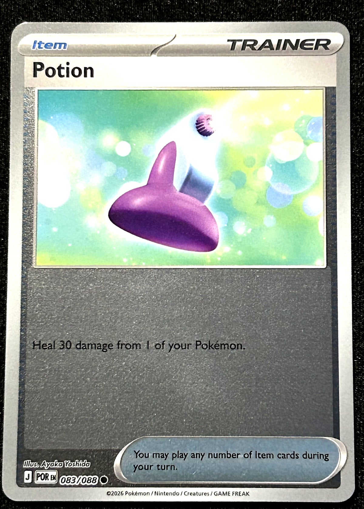 Potion 083 Reverse Holo Perfect Order front