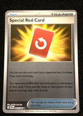 Special Red Card 082 Reverse Holo Trainer Item Chaos Rising front